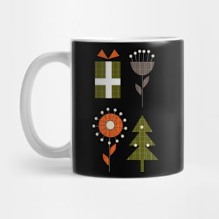 Retro minimal Christmas Mug